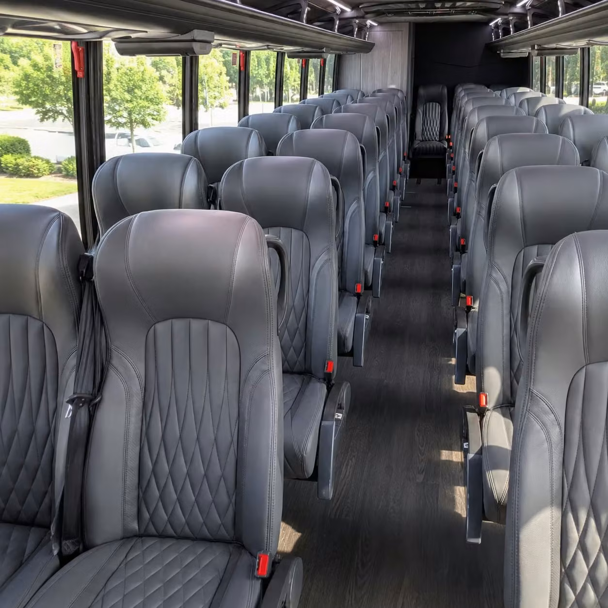 35 passenger minibus inside