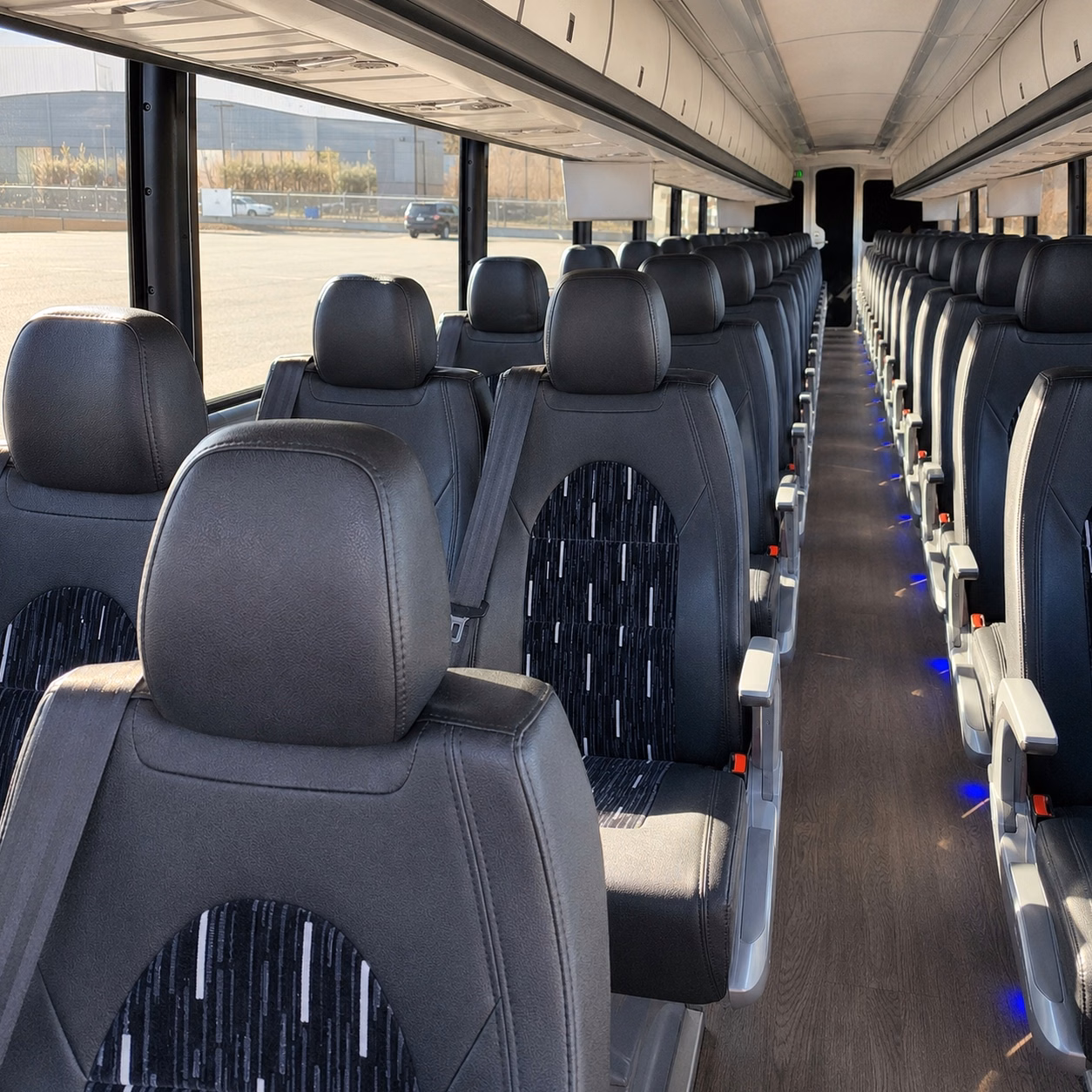 how bus type changes charter bus prices in north charleston south carolina