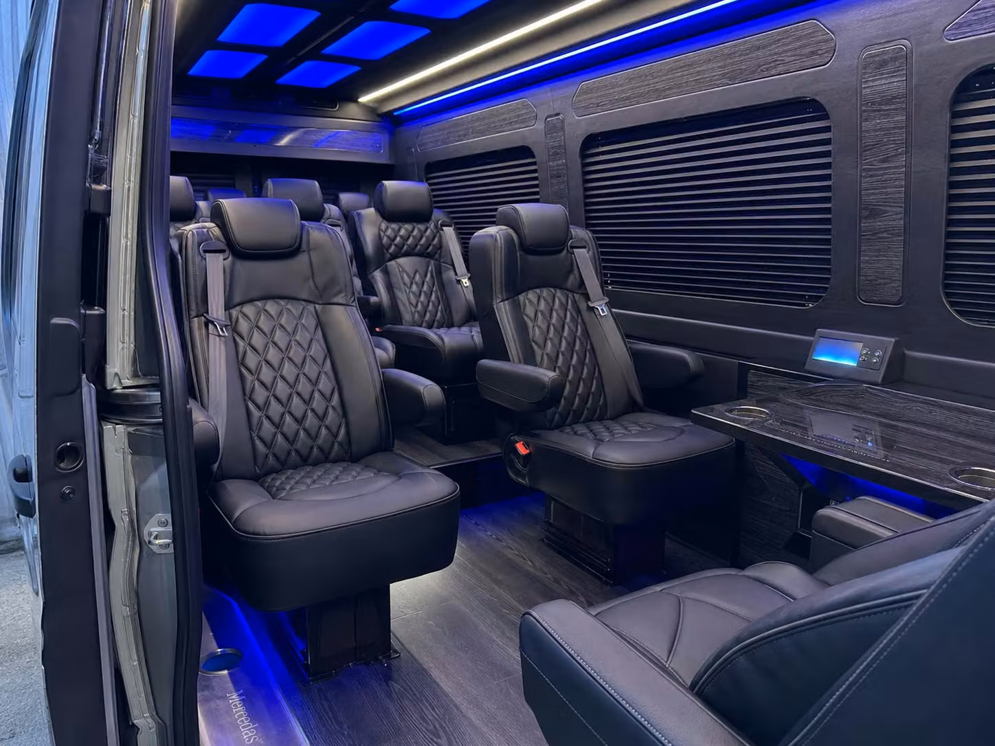 sprinter van transportation for groups and events across north charleston